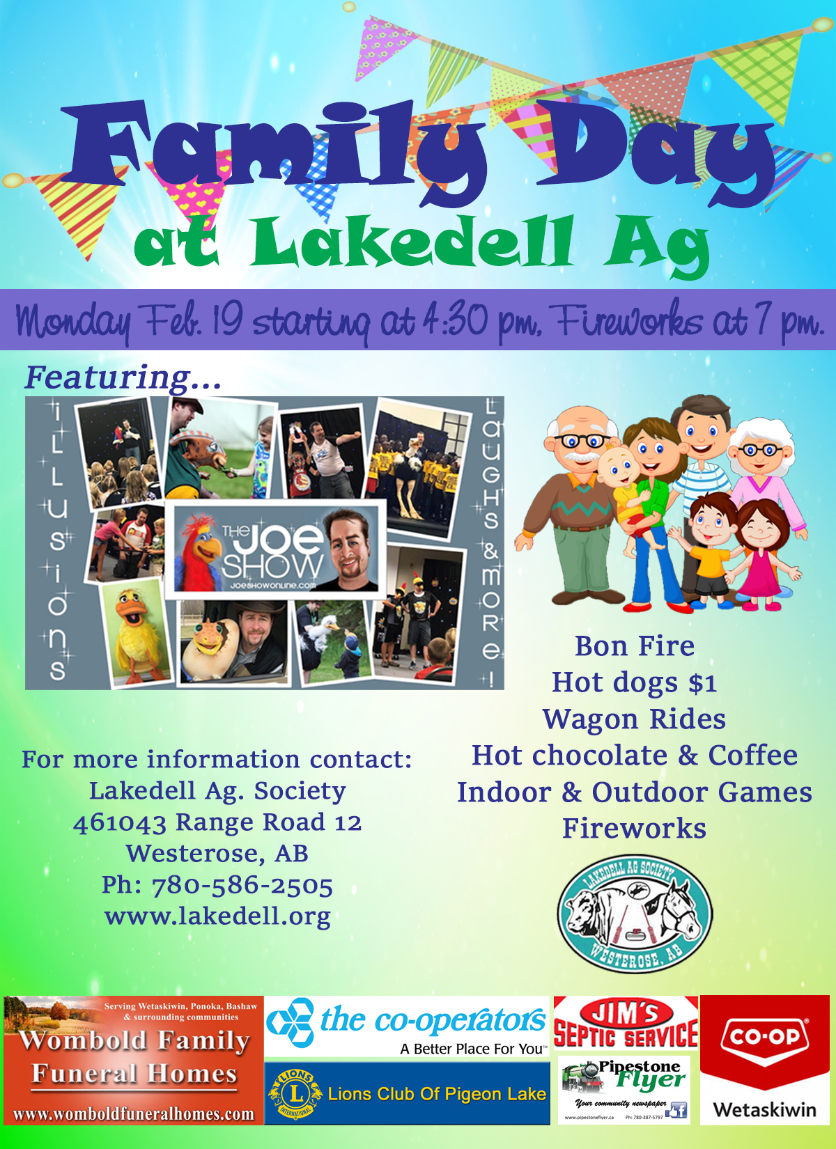 Family Day at Lakedell Ag.