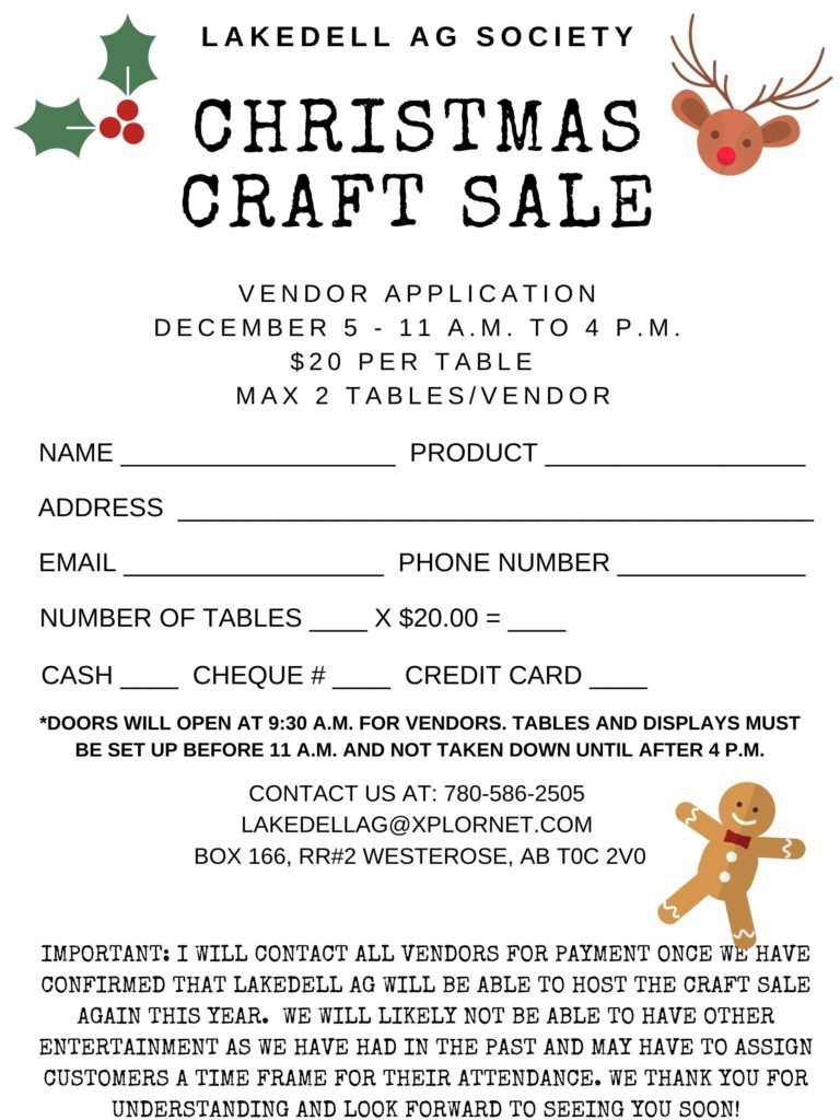 Christmas Craft Sale